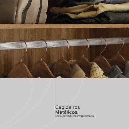 Imagem de Guarda Roupa Casal 4 Portas e 4 Gavetas Florida