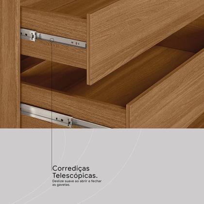 Imagem de Guarda Roupa Casal 4 Portas e 4 Gavetas Florida