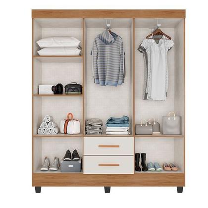 Imagem de Guarda Roupa Casal 6 Portas 2 Gavetas com Pés Lite