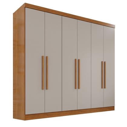 Imagem de Guarda-Roupa Casal 6 Portas 2 Gavetas França