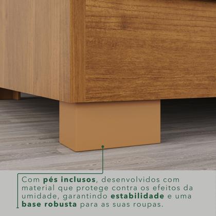 Imagem de Guarda-Roupa Casal 6 Portas 2 Gavetas França