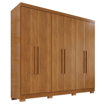 Imagem de Guarda-Roupa Casal 6 Portas 2 Gavetas França
