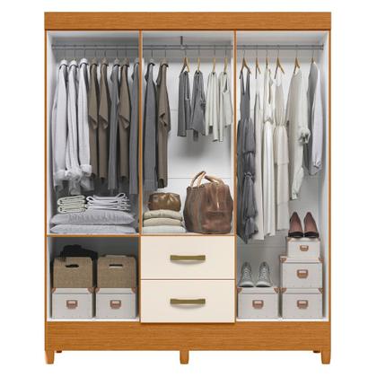 Imagem de Guarda Roupa Casal 6 Portas 2 Gavetas Mobi Albatroz