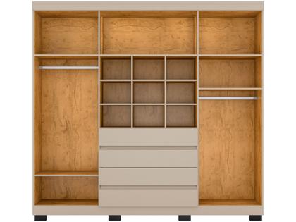 Imagem de Guarda-roupa Casal 6 Portas 4 Gavetas Araplac Lisboa