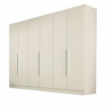 Imagem de Guarda Roupa Casal 6 Portas 4 Gavetas MDF Oslo Made Marcs
