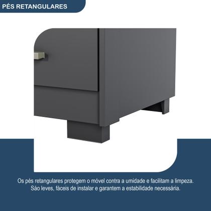 Imagem de Guarda Roupa Casal 6 Portas 4 Gavetas Primacy