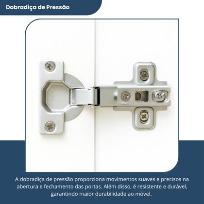 Imagem de Guarda Roupa Casal 6 Portas 4 Gavetas Primacy