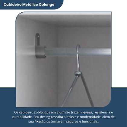 Imagem de Guarda Roupa Casal 6 Portas 4 Gavetas Primacy