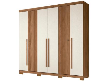 Imagem de Guarda-roupa Casal 6 Portas 4 Gavetas