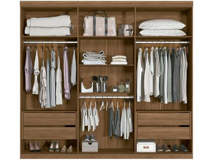 Imagem de Guarda-roupa Casal 6 Portas 4 Gavetas