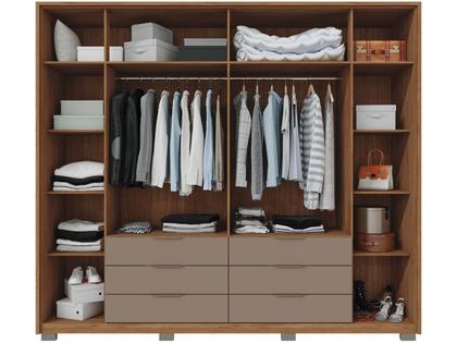 Imagem de Guarda-roupa Casal 6 Portas 6 Gavetas