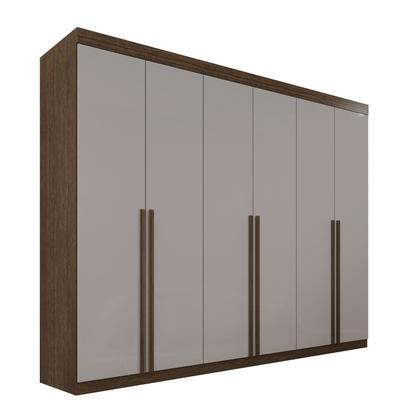 Imagem de Guarda-roupa Casal 6 Portas 8 Gavetas Florianópolis 100% MDF