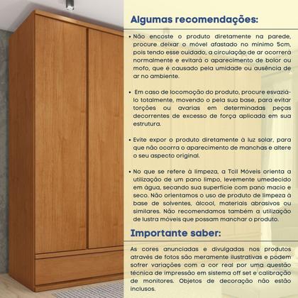 Imagem de Guarda Roupa Casal 6 Portas 9 Gavetas 270cm Toquio Yescasa
