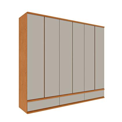 Imagem de Guarda Roupa Casal 6 Portas 9 Gavetas 270cm Toquio Yescasa