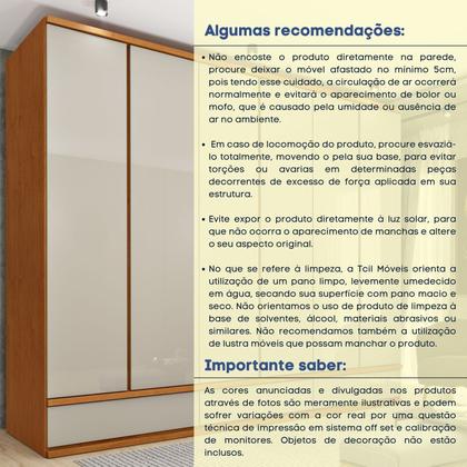 Imagem de Guarda Roupa Casal 6 Portas 9 Gavetas 270cm Toquio Yescasa