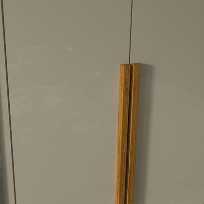 Imagem de Guarda-roupa Casal 6 Portas com Espelho com Pés Imperatriz 100% MDF