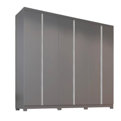 Imagem de Guarda-Roupa Casal 6 Portas com Pés Monte Carlo Yescasa