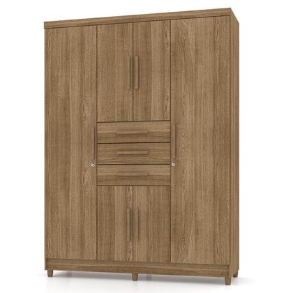 Imagem de Guarda-roupa Casal 6 Portas e 3 Gavetas Imperial