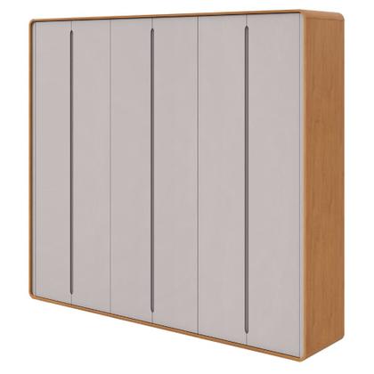 Imagem de Guarda Roupa Casal 6 Portas MDF Loop Lopas