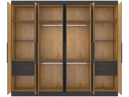 Imagem de Guarda-roupa Casal 8 Portas 4 Gavetas Araplac Porto