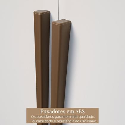 Imagem de Guarda Roupa Casal 8 Portas 4 Gavetas Paris Espresso Móveis