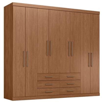 Imagem de Guarda Roupa Casal 8 Portas 6 Gavetas Master