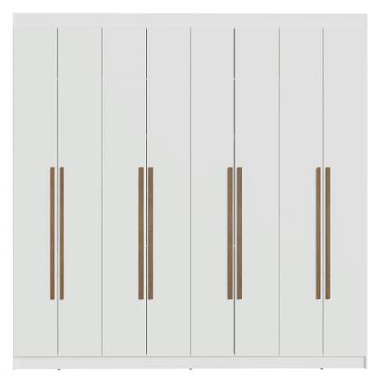 Imagem de Guarda-roupa Casal 8 Portas Batentes Madesa.
