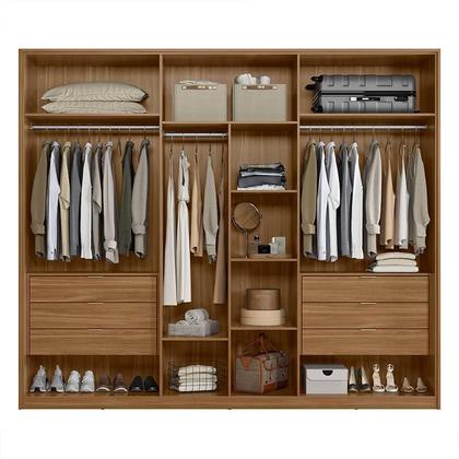 Imagem de Guarda Roupa Casal Atrice 6 Portas com 2 Espelhos - Demartêz