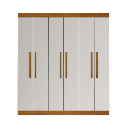 Guarda-Roupa Casal Beverly 6 PT Imbuia e Off White - Mobly Imagem de Guarda-Roupa Casal Beverly 6 PT Imbuia e Off White
