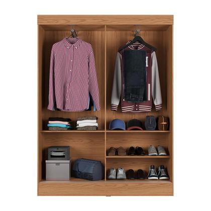 Imagem de Guarda-Roupa Casal Boreal 2 Portas Carvalho