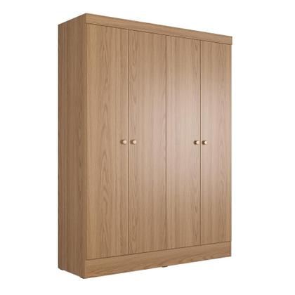 Imagem de Guarda-Roupa Casal Boreal 4 Portas Carvalho