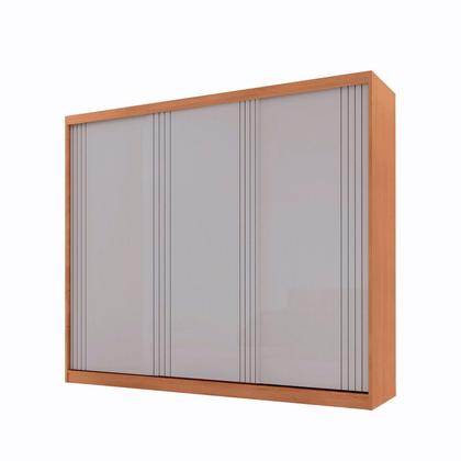 Imagem de Guarda Roupa Casal Chile 100% Mdf 3 Portas de Correr