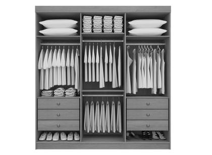 Imagem de Guarda Roupa Casal Colibri 6 Portas 6 Gavetas com pés - D Doro