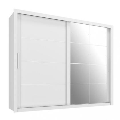 Imagem de Guarda Roupa Casal com Espelho 2 Portas 6 Gavetas Imperador Plus Zanzini