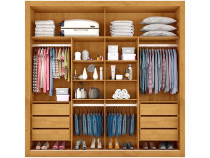 マレウス54枚分 Guarda-roupa Casal com Espelho 2 Portas de Correr - 6 Gavetas Made