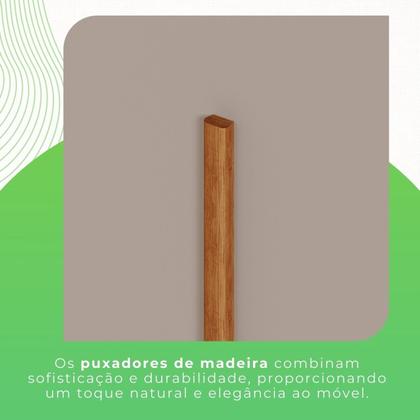 Imagem de Guarda-roupa Casal com Espelho 3 Portas 4 Gavetas Costa Rica