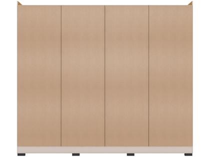 Imagem de Guarda-roupa Casal com Espelho 4 Gavetas 2 Portas de Correr Araplac Benfica