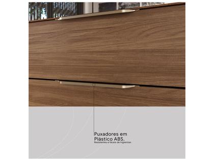 Imagem de Guarda-roupa Casal com Espelho 4 Gavetas 6 Portas Demobile Giardino