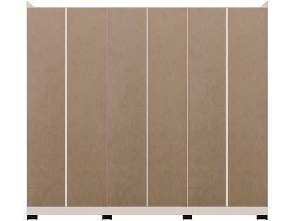 Imagem de Guarda-roupa Casal com Espelho 6 Portas 4 Gavetas Araplac Braga