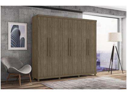 Imagem de Guarda-roupa Casal com Espelho 6 Portas