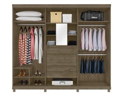 Imagem de Guarda-roupa Casal com Espelho 6 Portas