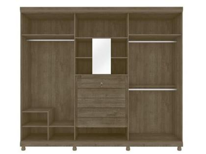 Imagem de Guarda-roupa Casal com Espelho 6 Portas