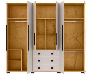 Imagem de Guarda-roupa Casal com Espelho 6 Portas Araplac Malu