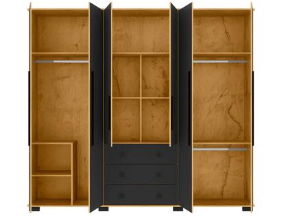 Imagem de Guarda-roupa Casal com Espelho 6 Portas Araplac Malu