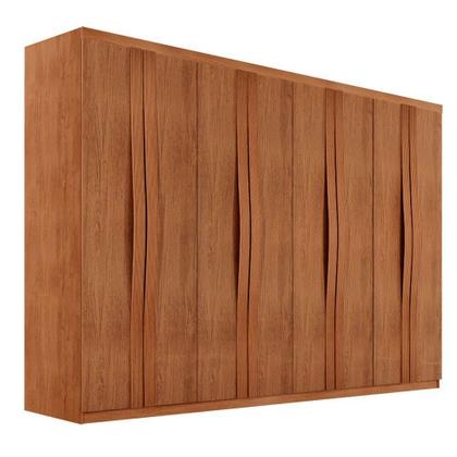 Imagem de Guarda Roupa Casal Dunas Com 8 Portas E 4 Gavetas Moderna Naturalle