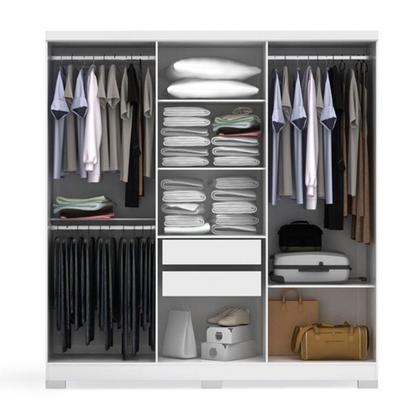 Imagem de Guarda Roupa Casal E530 6 Portas 2 Gavetas Kappesberg