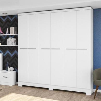 Imagem de Guarda Roupa Casal E530 6 Portas 2 Gavetas Kappesberg