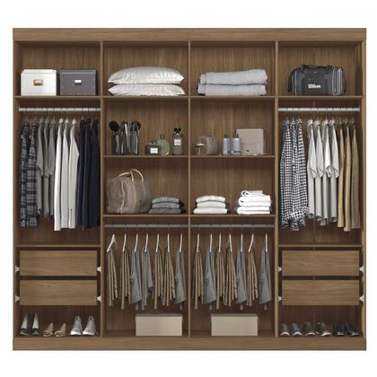 Imagem de Guarda Roupa Casal Grande 8 Portas 4 Gavetas New Imperial