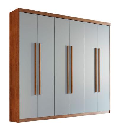 Imagem de Guarda Roupa Casal Heros 6 Portas e 2 Gavetas MDF Moderna