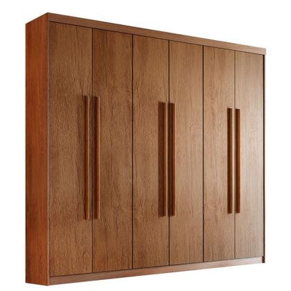Imagem de Guarda Roupa Casal Heros 6 Portas e 2 Gavetas MDF Moderna